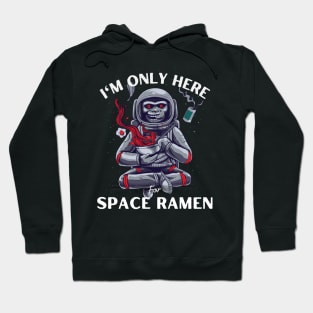 Monkey astronaut ramen Hoodie